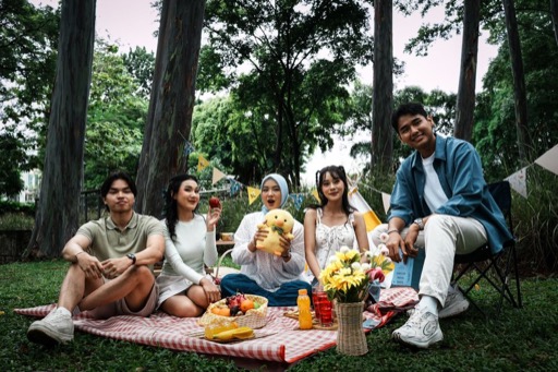 Sunday picnic at the park